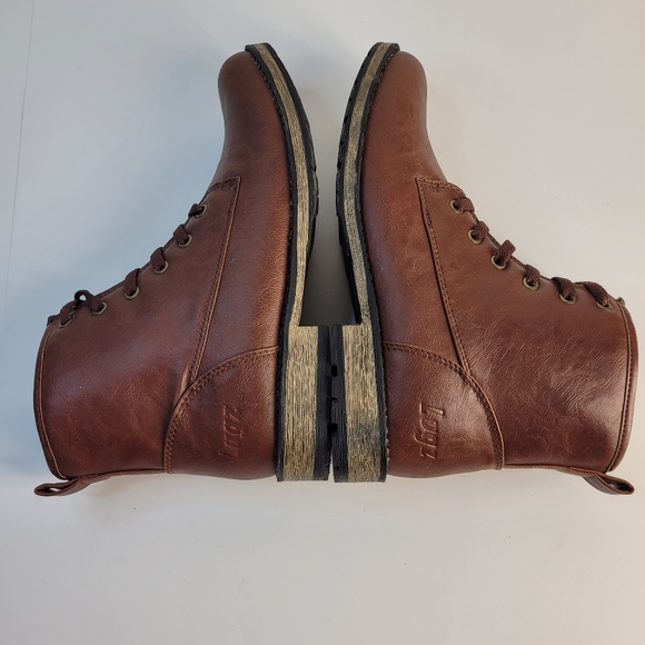 LUGS women size 8 ankle lace up boots - Picture 8 of 9